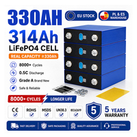 Batterie Lithium LiFePO4 MB31 314Ah Grade A 330AH LiFePO4-Zelle Evemb31/3.2V Lipo 4 3 Celda 280AH Lipo4, Stock UE Pologne DDP