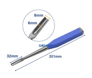 Medicinalsupplies Instrumentos cirúrgicos de ortopedia cinzel osseo Osteotome - Product Image 4