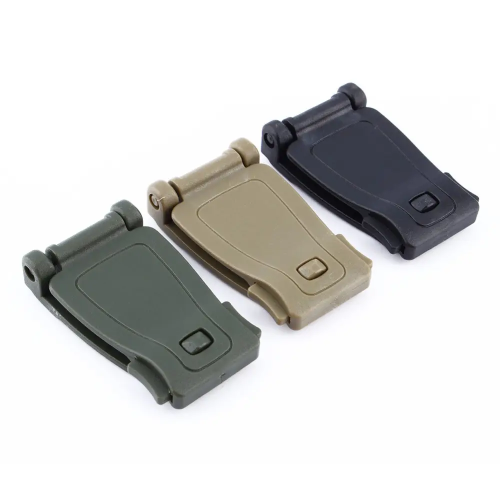 Cắm Trại túi Molle khóa ba lô Webbing Clip ngoài trời chiến thuật cắm trại thiết bị công cụ