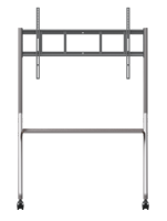 IBoard 55-86 pouces disponible support de télévision mobile support de sol chariot de chariot de télévision affichage tout-en-un avec roues