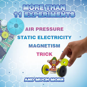 Stem Learning Toys Kit de Ciencia Educativa Fun Physics Science Experiment Toy Contiene múltiples laboratorios de física - Product Image 3