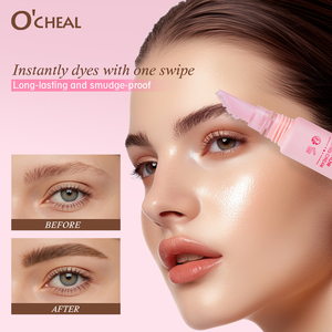 Crème colorante pour sourcils 3D O <span class=keywords><strong>CHEAL</strong></span>, couleur instantanée, longue tenue, imperméable, anti-bavures, 3 teintes, gel pour sourcils, vente en gros OEM - Product Image 2