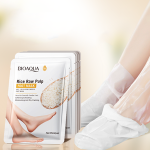 <span class=keywords><strong>Masque</strong></span> pour les pieds en pulpe de riz BIOAQUA, exfoliant et nourrissant, pour éliminer les peaux mortes - Product Image 1