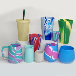 Taza de silicona para café, cerveza, vino, viaje, personalizada, con logotipo impreso - Product Image 6