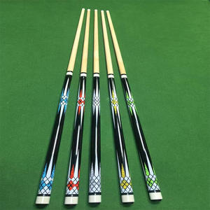 Taco de billar de nueve bolas con extremos grandes y pequeños, taco de billar duradero para snooker y billar. - Product Image 3