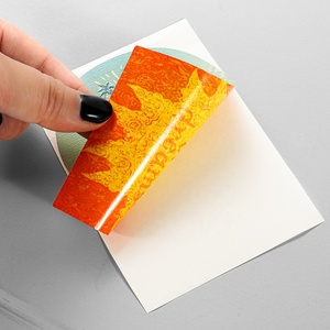 Hot bán hai mặt lá vàng dập nổi nhãn rượu vang kết cấu không thấm nước giấy Whisky nhãn chai cho rượu vang - Product Image 1