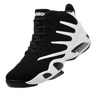 Zapatillas de Baloncesto Retro de Caña Alta para Hombre con Logotipo Personalizado, Zapatillas de Moda Suaves para Otoño, Transpirables, de Piel Sintética, para Correr y Caminar - Product Image 3