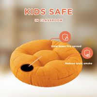 Coussins de chaise d'extérieur colorés de qualité supérieure parfaitement imperméables pour toutes les chaises avec remplissage en mousse à mémoire de forme