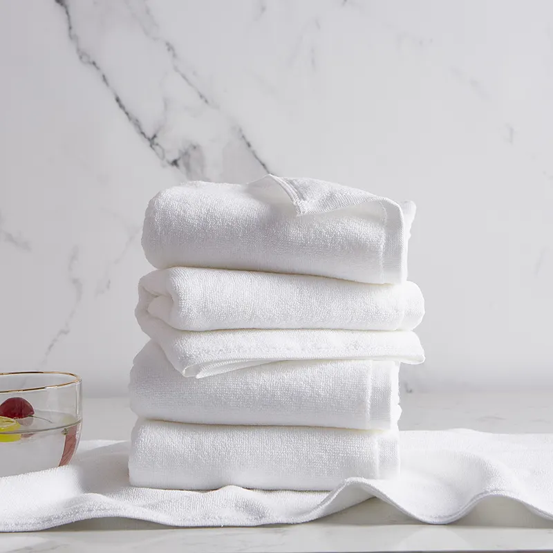 5 Star Hotel Towel Set Supplier 100% Egyptian Cotton Deluxe Hotel Hand Face Bath Towel Set High Quality Wholesale