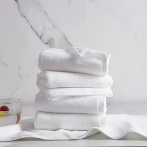 五星级酒店毛巾套装供应商100% 埃及棉豪华酒店手脸浴巾套装高品质批发