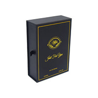 Ury Boîtes d'emballage de bouteilles de parfum Boîte-cadeau de parfum à tiroir en carton personnalisée avec impression de logo