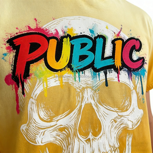 T-shirt léger pour homme, personnalisé, tie-dye dégradé, respirant, printemps, avec rivets, effet vieilli, impression DTG, doux pour la peau - Product Image 3