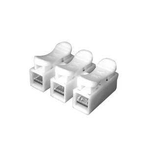 Ch-3 Press Fit Wire Connector Pc Fireproof Material Led Lighting Quick Connect Terminal Block 3 Way - Product Image 1