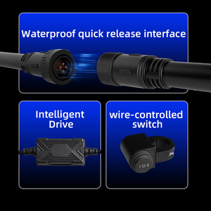 Faro auxiliar LED de 50W blanco y amarillo con 3 lentes, <span class=keywords><strong>mini</strong></span> luces de conducción, faro antiniebla para coche, motocicleta, bicicleta, luces para <span class=keywords><strong>moto</strong></span> - Product Image 5
