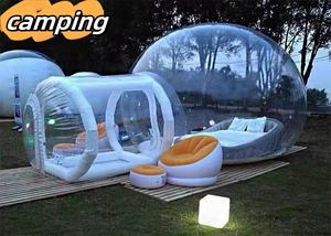 Casa de Burbujas Transparente Tipo Domo, Casa de Burbujas de PVC, Castillo Inflable, Casa de Burbujas Inflable para Campamentos al Aire Libre, Bodas y Fiestas - Product Image 4