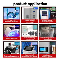 Écran d'affichage à onduleur intelligent Écran LCD Écran à code de segment Pilote IC HT1621 TN Écran LCD à couleur unique