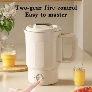 Nhà máy bán 800ml nước ấm đun nước điện 304 thép không gỉ có thể gập lại Ấm đun nước điện cho đi du lịch - Product Image 3