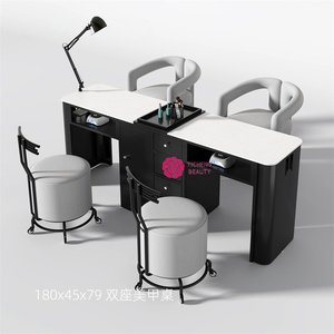 Table de <span class=keywords><strong>manucure</strong></span> multifonctionnelle moderne en bois Yicheng Beauty <span class=keywords><strong>avec</strong></span> <span class=keywords><strong>aspirateur</strong></span> intégré à vendre - Product Image 6