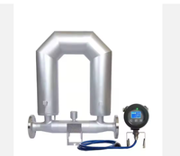Medidor de Flujo Másico Coriolis en Forma de U de Acero Inoxidable, Apto para Líquidos/Gases/Aire, con Alta Precisión y Diseño Integral