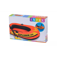 Instock vente en gros INTEX 58331 explorer 200 ensemble de bateaux 2 personnes pvc kayak bateau à rames bateau de pêche gonflable