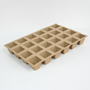 Bandejas de Pulpa Moldeada Sostenibles para Plántulas, con Orificios Personalizables, Ecológicas, para Proyectos de Jardinería - Product Image 4