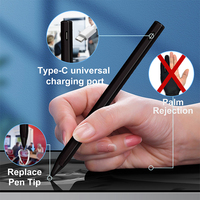 Stylet pour tablette Microsoft Surface Pro8/7/6/5/4/3 Go Pro X Stylus Book Laptop, sensibilité à la pression 4096 niveaux, pointe remplaçable