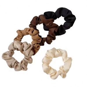 Bandeau élastique en satin couleur bonbon pour femme, style doux, pour queues de cheval et accessoires de beauté - Product Image 3