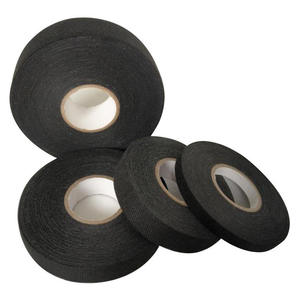 Nhà máy của con vật cưng màu đen Polyester Fleece vải <span class=keywords><strong>PVC</strong></span> dây nịt Băng duy nhất hai mặt Acrylic áp lực nhạy cảm dính Sticker khai thác Băng - Product Image 3