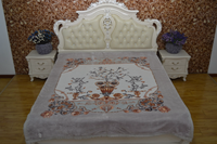 Fabrikgroßhandel umweltfreundlich 100% Polyester Korea Raschel Mink Doppelbettdecke 8 kg für Winter Heimgebrauch anpassbar