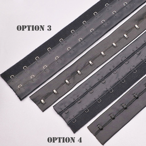 Usine personnalisée <span class=keywords><strong>1</strong></span> Yard Nylon <span class=keywords><strong>Crochet</strong></span> et Oeil Bande Sous-Vêtements Extension Accessoires pour <span class=keywords><strong>Soutien</strong></span>-<span class=keywords><strong>Gorge</strong></span> Fixation - Product Image 1