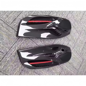 Panneau de porte <span class=keywords><strong>en</strong></span> fibre de carbone sec de haute qualité amélioré et modifié <span class=keywords><strong>en</strong></span> style Pist pour Ferrari 488 - Product Image 3