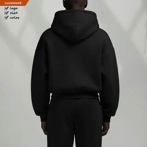 Custom French Terry Pullover Hoddie 400 450 500 600Gsm Heavyweight <strong>Hoodie</strong> 100 Cotton Box Cropped 450gsm Cotton Hoodies for Men - Product Image 3