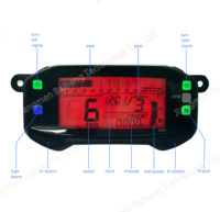 Harga Murah Meteran RPM motor LCD cocok untuk odometer Suzuki Gixxer 150