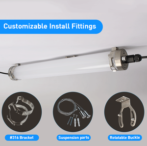 Lampe LED Tri-proof pour culture de champignons avec UV pour utilisation en ferme et en tente, indice de protection IP67, garantie de 5 ans - Product Image 6