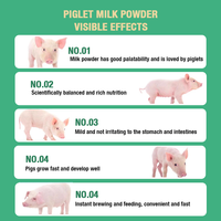 Poudre végétale de qualité alimentaire à haute efficacité pour truies, stimulant de lait, améliore la lactation, améliore la qualité du lait, favorise la croissance des porcelets 24