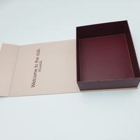 Boîte de présentation de chemises en carton écologique personnalisable |   Boîte rigide haut de gamme pour le stockage et les cadeaux de détail |   Taille du logo personnalisée