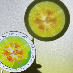 Style Viral INS & Xiaohongshu |   Cadre à profil circulaire |   <span class=keywords><strong>Film</strong></span> réversible transparent pour protéger les cartes - Product Image 2