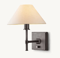 Applique murale en cristal noir en fer nickelé avec douille E26 moderne américaine, source de lumière LED, salon, chambre à coucher, garantie de 5 ans