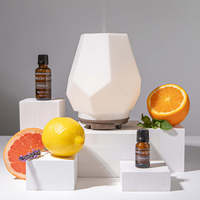 Diffuseur d'huiles essentielles à ultrasons avec réservoir d'eau de 150 ml Effet de lumière chaude et douce et arrêt automatique