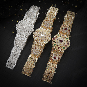 Nouvelle Collection <span class=keywords><strong>2022</strong></span> : Ceintures et Accessoires – Chaîne de Taille Yiwu Dorée Style Arabe pour <span class=keywords><strong>Femme</strong></span> - Product Image 1