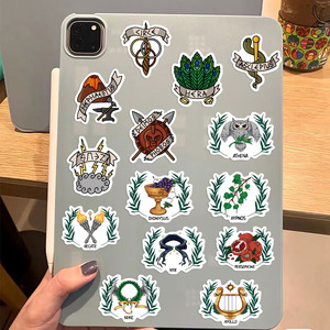 50PCS grec athènes voyage vintage <span class=keywords><strong>mythologie</strong></span> mythe déesse grèce autocollant - Product Image 5