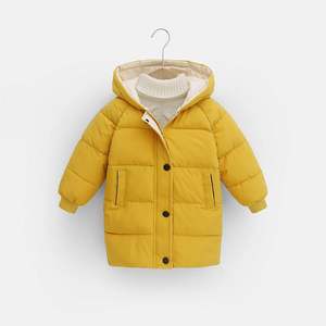 Vêtements d'hiver pour enfants I-0427, vêtements pour enfants, manteaux rembourrés pour garçons, vêtements chauds à capuche pour adolescents, tenue coupe-vent longue, veste pour enfants - Product Image 5