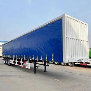 2023 40/45/53 semirremolque con cortina puerta lateral abierta <span class=keywords><strong>Tautliner</strong></span> cortinas Material de acero para la venta - Product Image 4