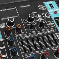 Console de mixage audio professionnelle 24 canaux MC24, console de mixage analogique pour enregistrement en studio, spectacles et événements en direct, table de mixage sonore