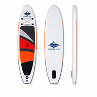Planche de SUP gonflable 10'6 personnalisable OEM/ODM avec logo, polyvalente, en PVC durable, accessoires complets, vente en gros directe usine