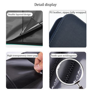 กระเป๋าใส่การ์ด Torson Premium Pu Leather แบบพกพา 9 ช่อง ใส่การ์ดได้ 540 ใบ ความจุเยอะ เป็นมิตรกับสิ่งแวดล้อม สำหรับเกมการ์ด TCG CCT PTCG สะสมการ์ดระดับมืออาชีพ - Product Image 3