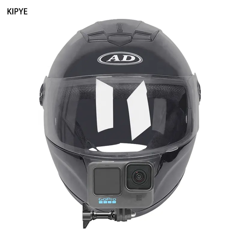 Aksesori helm kamera untuk GOPRO 9 10 11, dudukan helm sepeda motor untuk DJI action3 2 dan Insta360 x3/x2 dudukan kamera aksi