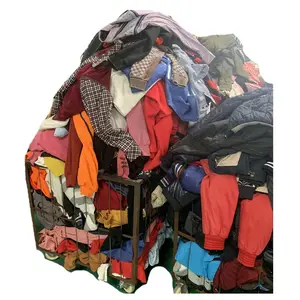 Winter Clothing Bale Clothes Used Winter Clothes mixed adults and kids Bales Ukay Supplier
