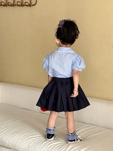 Set di Abbigliamento Estivo 2026 per Bambini in Stile Preppy, Coordinato Fratello e Sorella, <span class=keywords><strong>2</strong></span> Pezzi, Vendita all'Ingrosso - Product Image 6