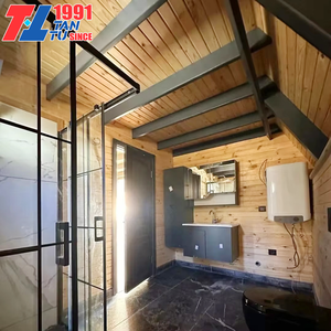 Case Prefabbricate a Forma Triangolare 20ft Casa a Telaio in Alluminio Casa Triangolare di Lusso per Hotel Casa Prefabbricata - Product Image 5